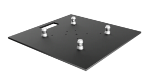 Global truss, F31, F31, Black, Base plate, 600mm, hire, equipment, trowbridge, wiltshire